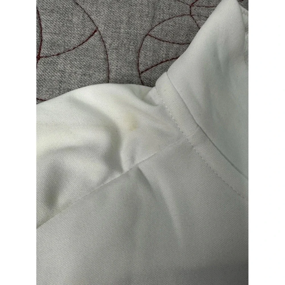 Nike Dri-Fit Academy Soccer Drill 1/4 Zip Pullover Jacket Women's M White Black - Picture 4 of 8